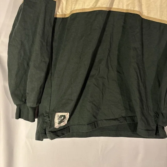 Ireland Three Shamrock Rugby Shirt Unisex Polo Shirt by Lansdowne Size XL - Picture 8 of 16